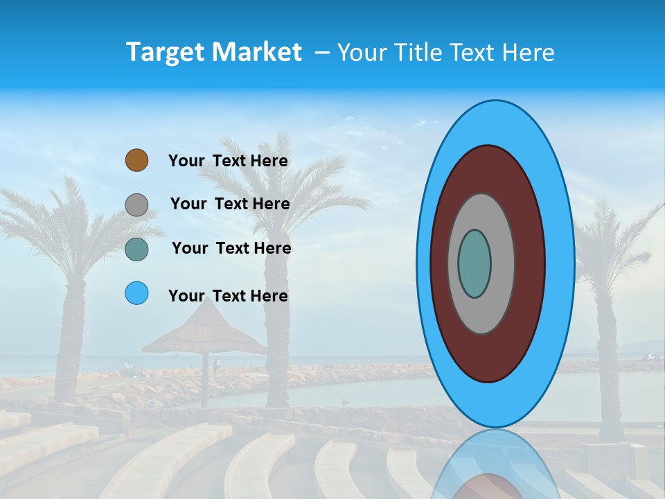 Vacation Seat Eilat PowerPoint Template