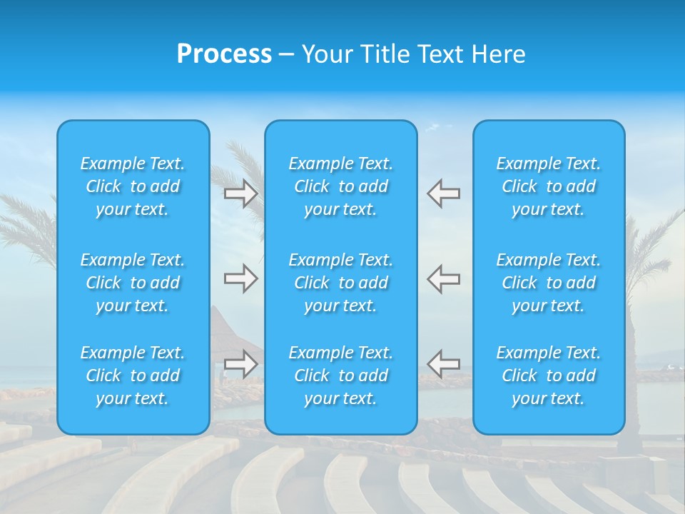 Vacation Seat Eilat PowerPoint Template