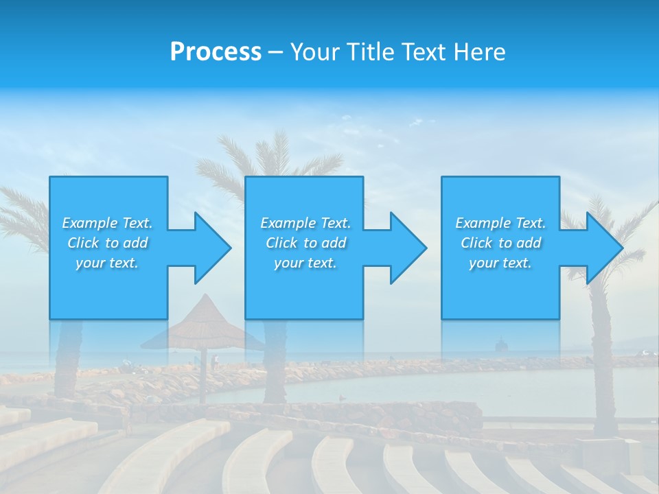 Vacation Seat Eilat PowerPoint Template