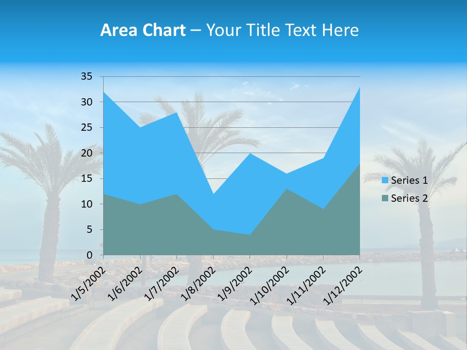 Vacation Seat Eilat PowerPoint Template