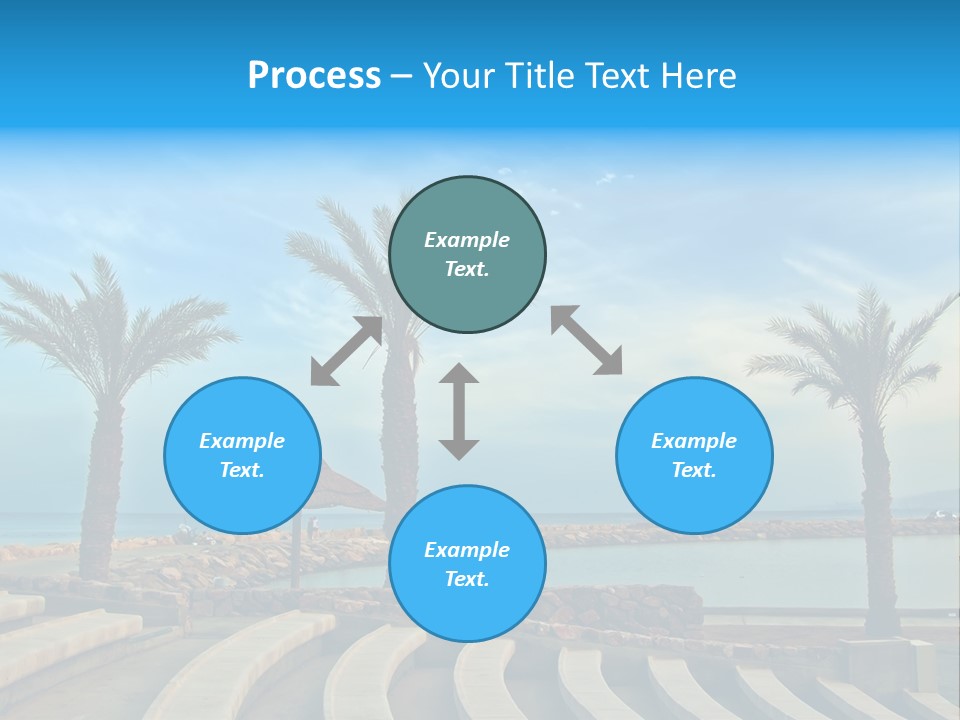 Vacation Seat Eilat PowerPoint Template