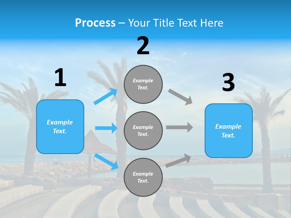 Vacation Seat Eilat PowerPoint Template