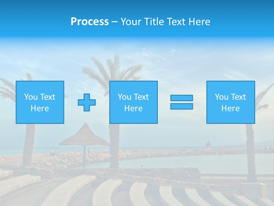 Vacation Seat Eilat PowerPoint Template