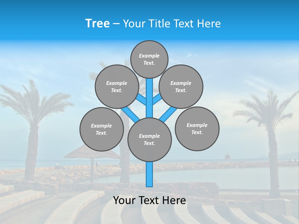 Vacation Seat Eilat PowerPoint Template