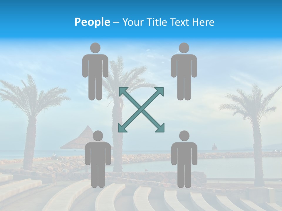 Vacation Seat Eilat PowerPoint Template