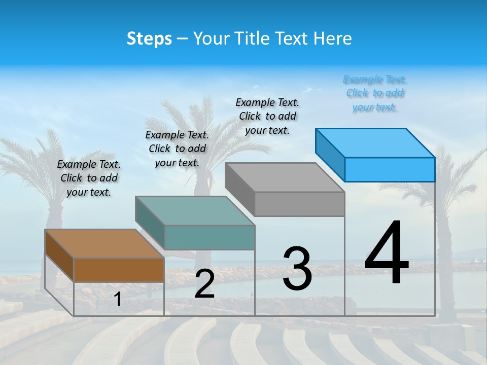 Vacation Seat Eilat PowerPoint Template