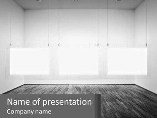 Background Lightening House PowerPoint Template