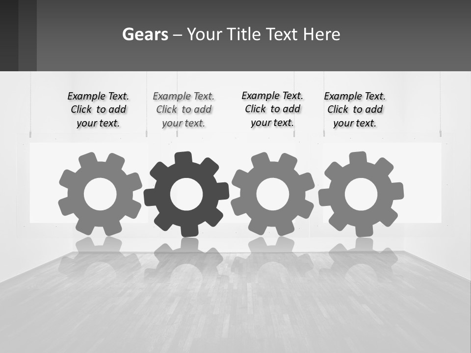 Background Lightening House PowerPoint Template