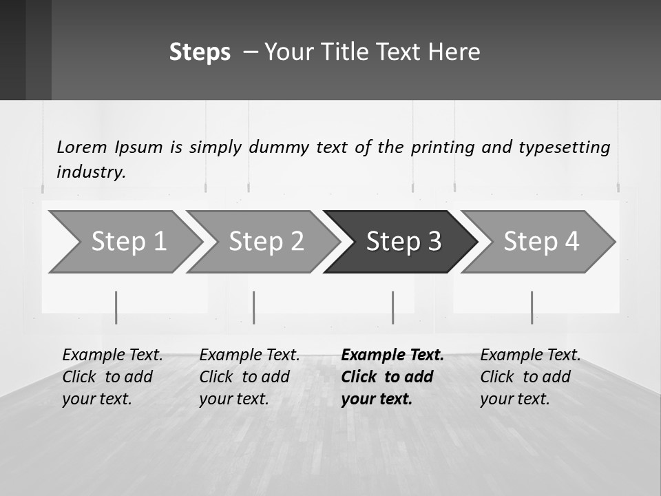 Background Lightening House PowerPoint Template