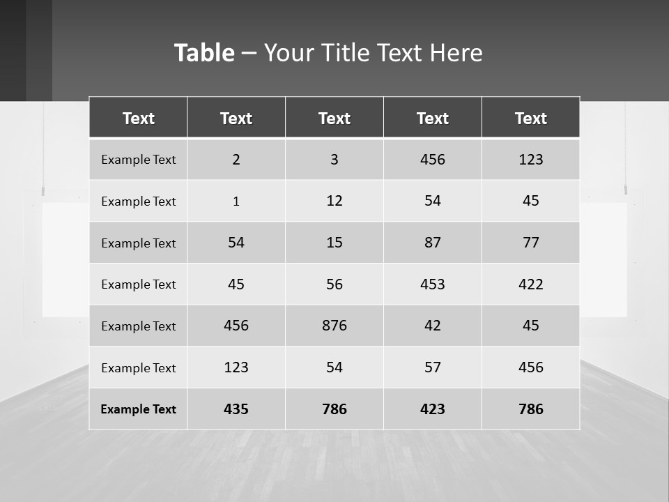 Background Lightening House PowerPoint Template