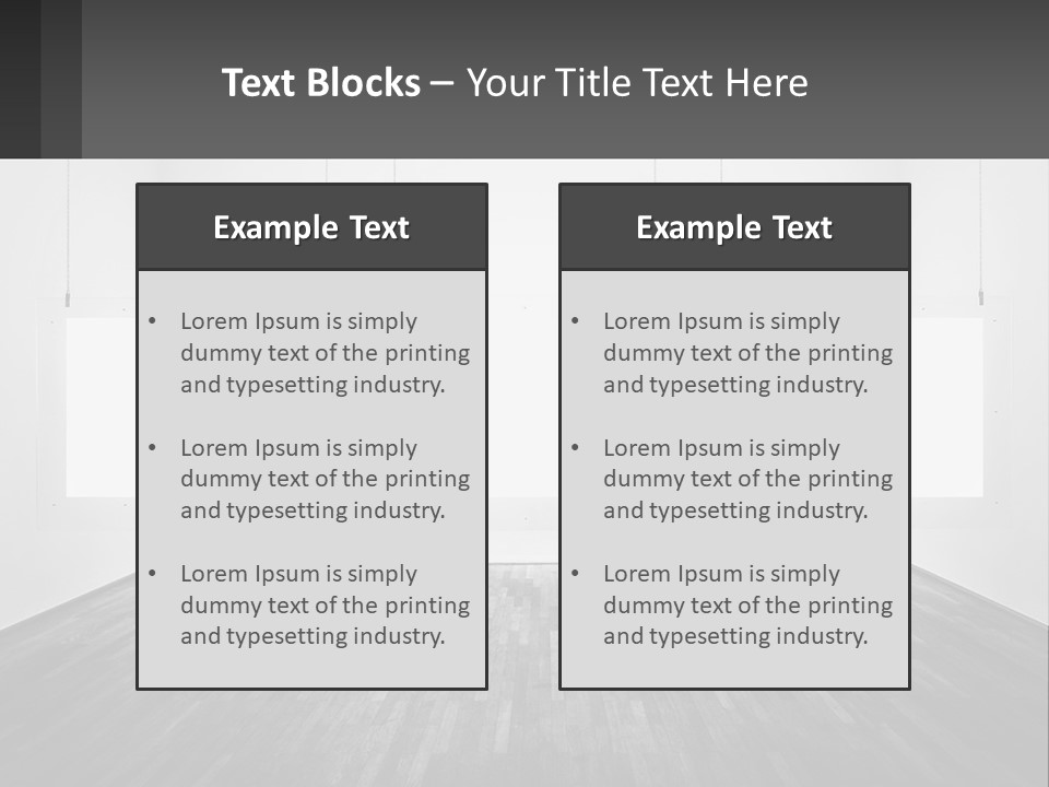 Background Lightening House PowerPoint Template