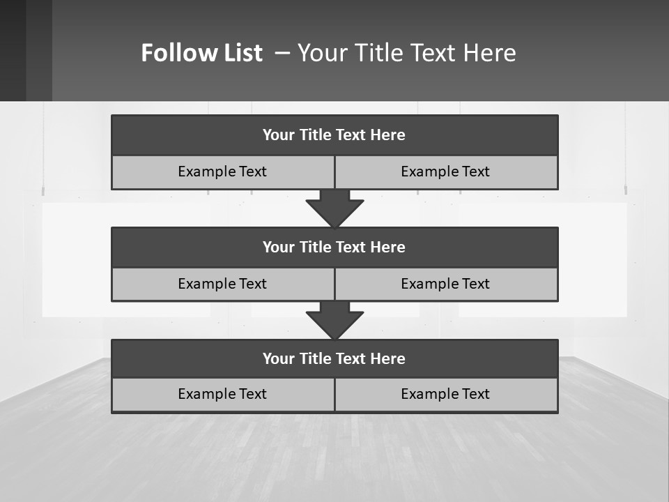Background Lightening House PowerPoint Template