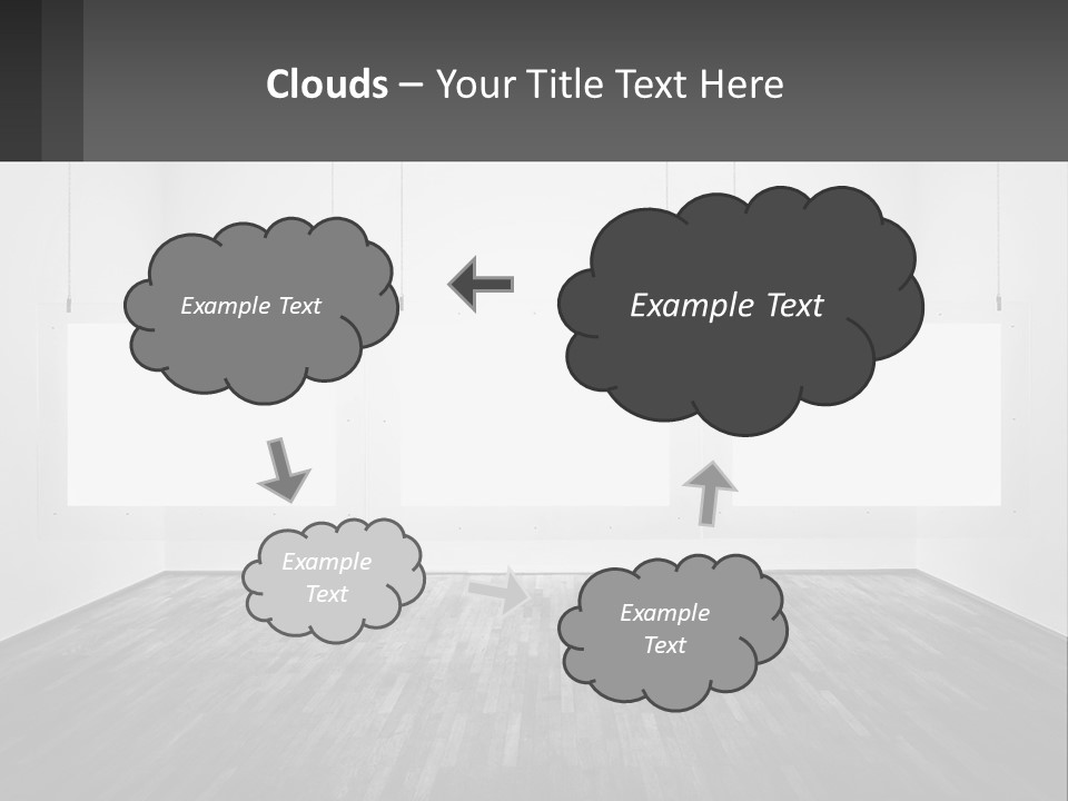 Background Lightening House PowerPoint Template