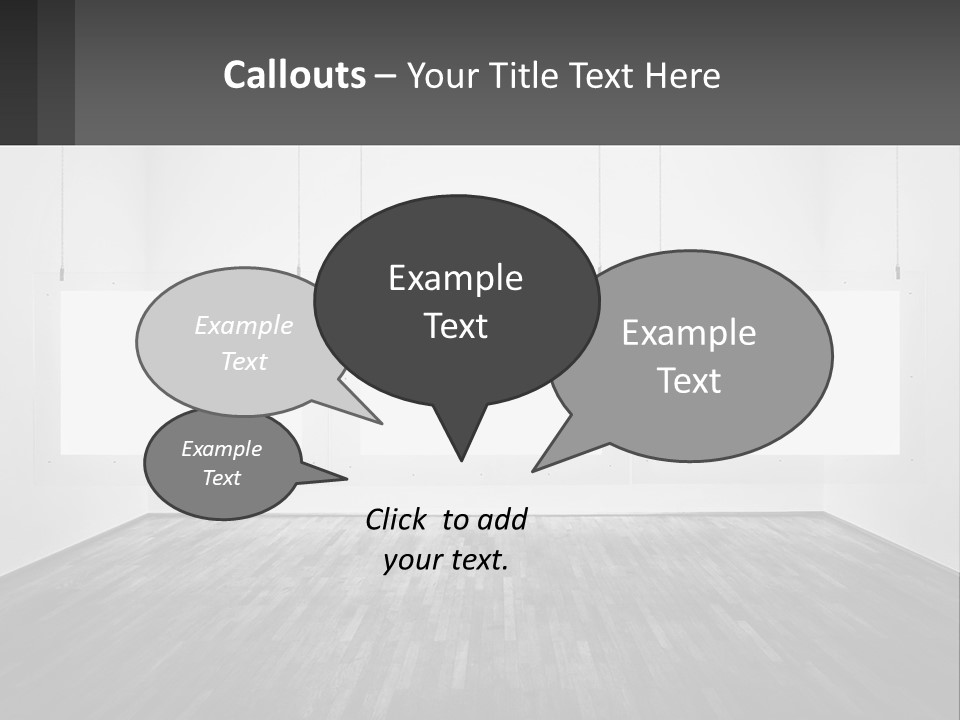 Background Lightening House PowerPoint Template