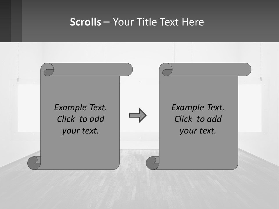 Background Lightening House PowerPoint Template