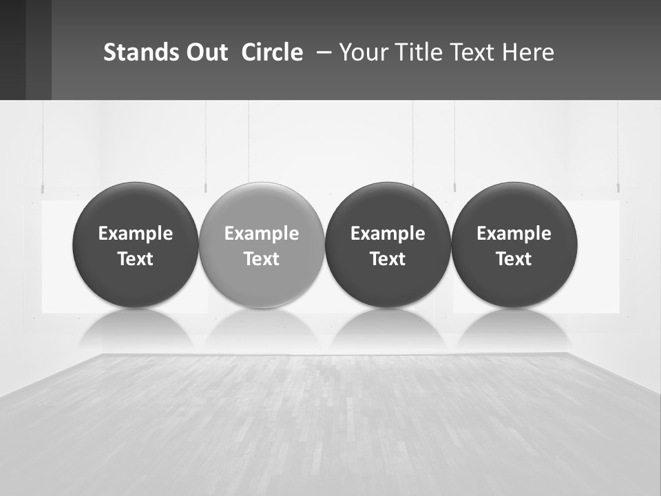 Background Lightening House PowerPoint Template