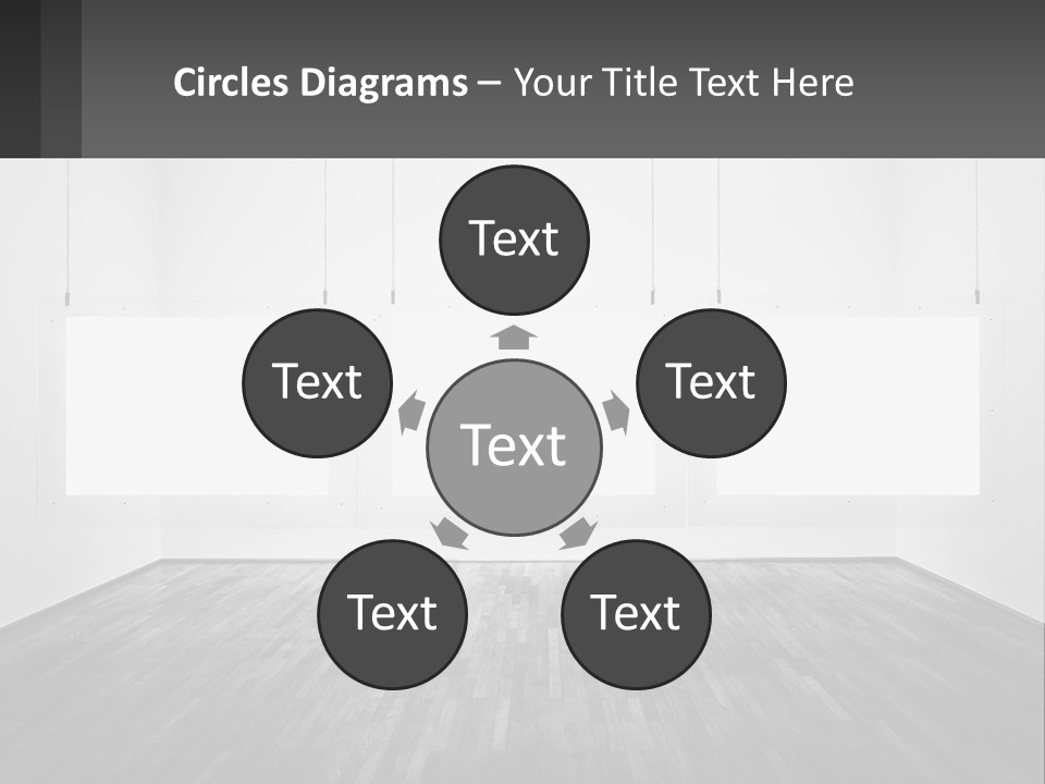 Background Lightening House PowerPoint Template