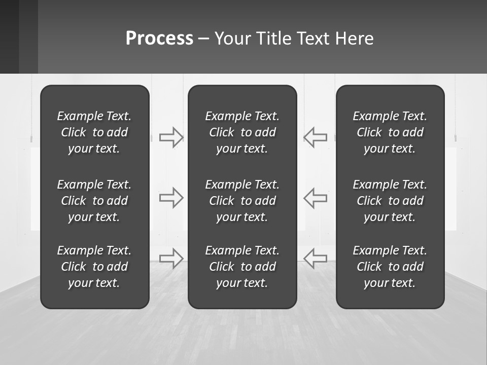 Background Lightening House PowerPoint Template