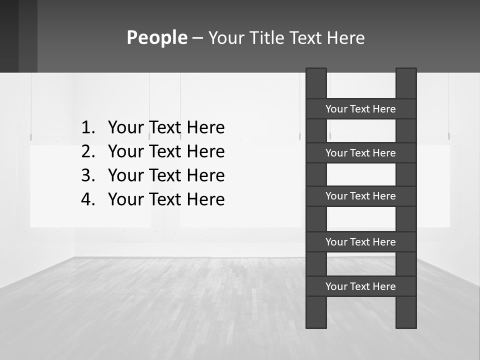 Background Lightening House PowerPoint Template