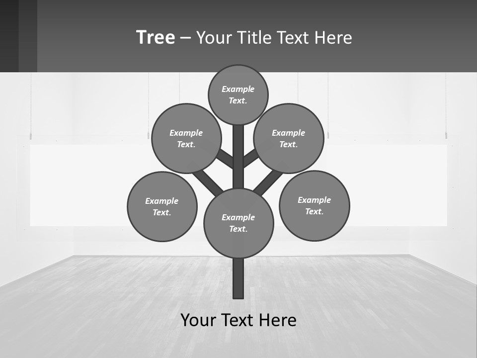 Background Lightening House PowerPoint Template