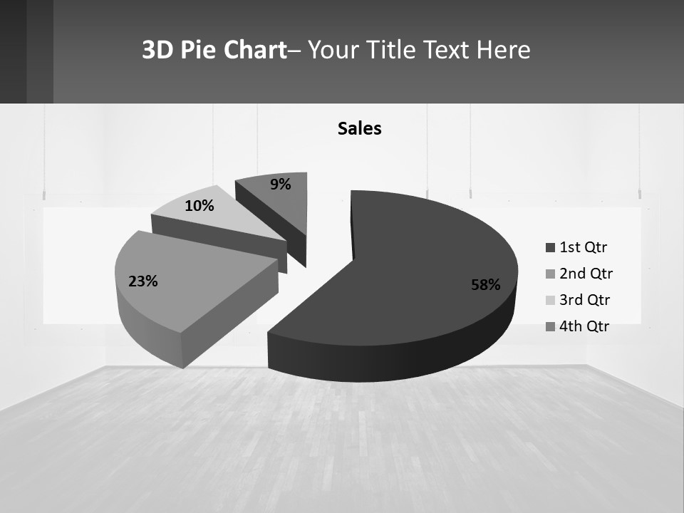 Background Lightening House PowerPoint Template