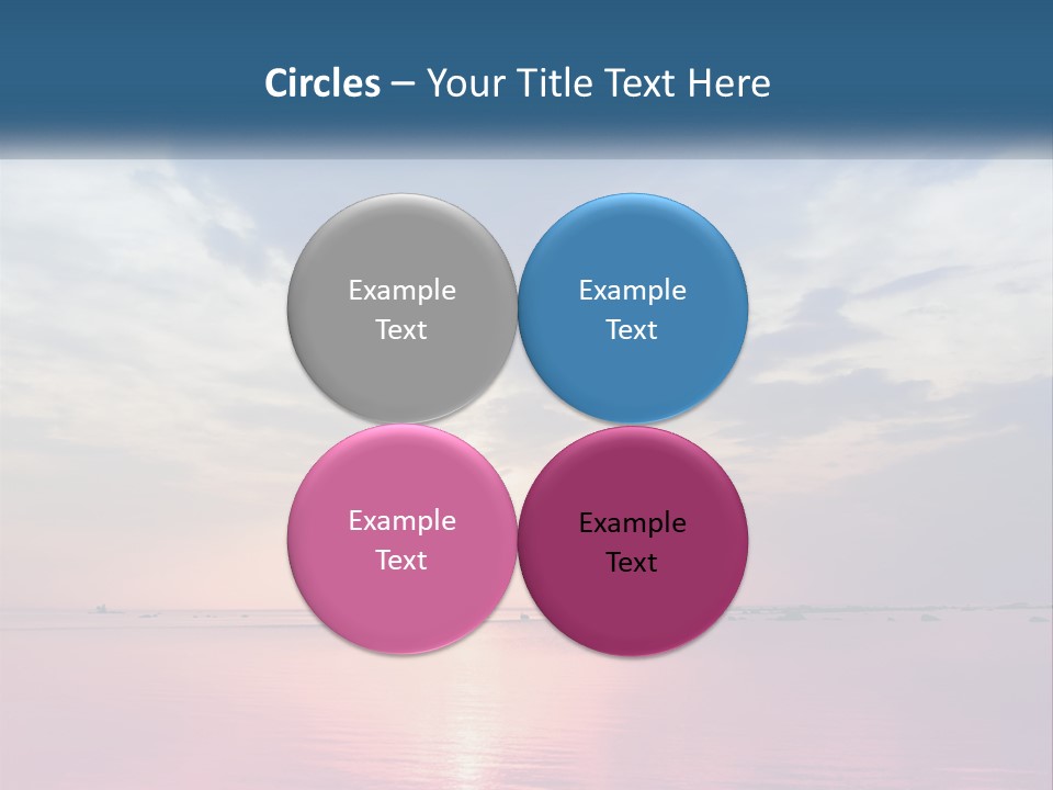 Color Nature Night PowerPoint Template