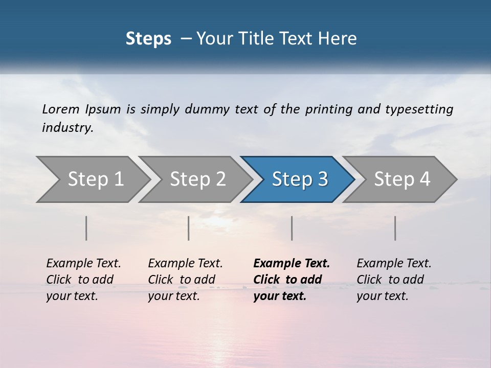 Color Nature Night PowerPoint Template