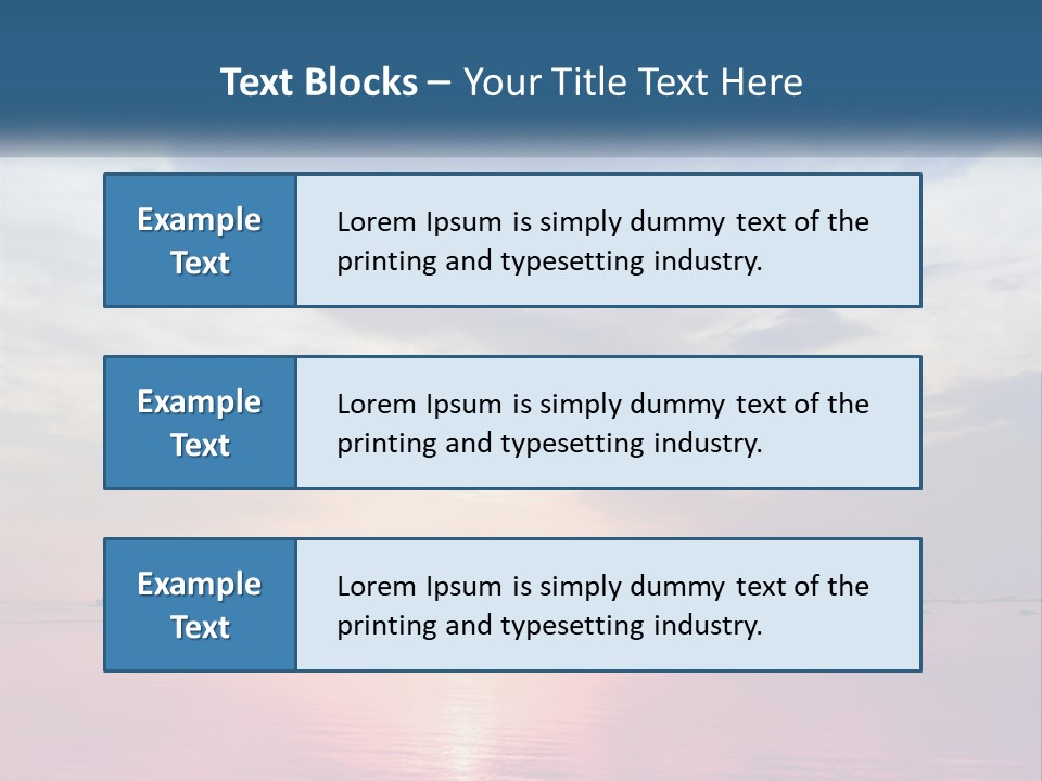 Color Nature Night PowerPoint Template