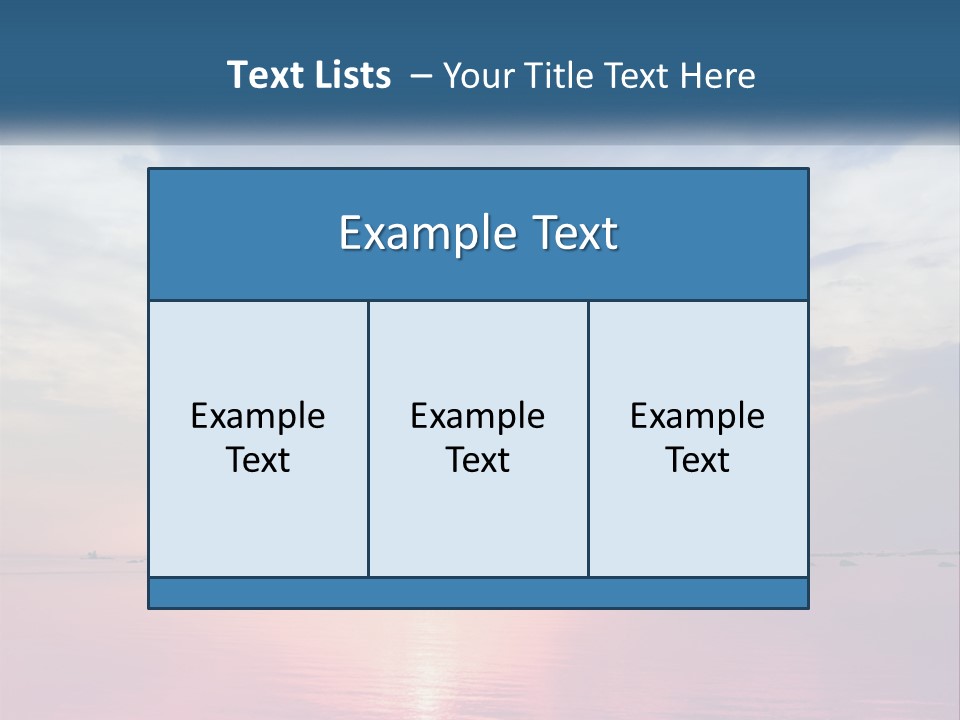 Color Nature Night PowerPoint Template