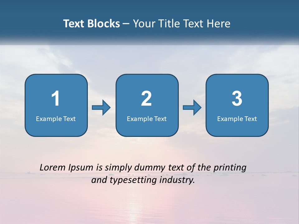 Color Nature Night PowerPoint Template