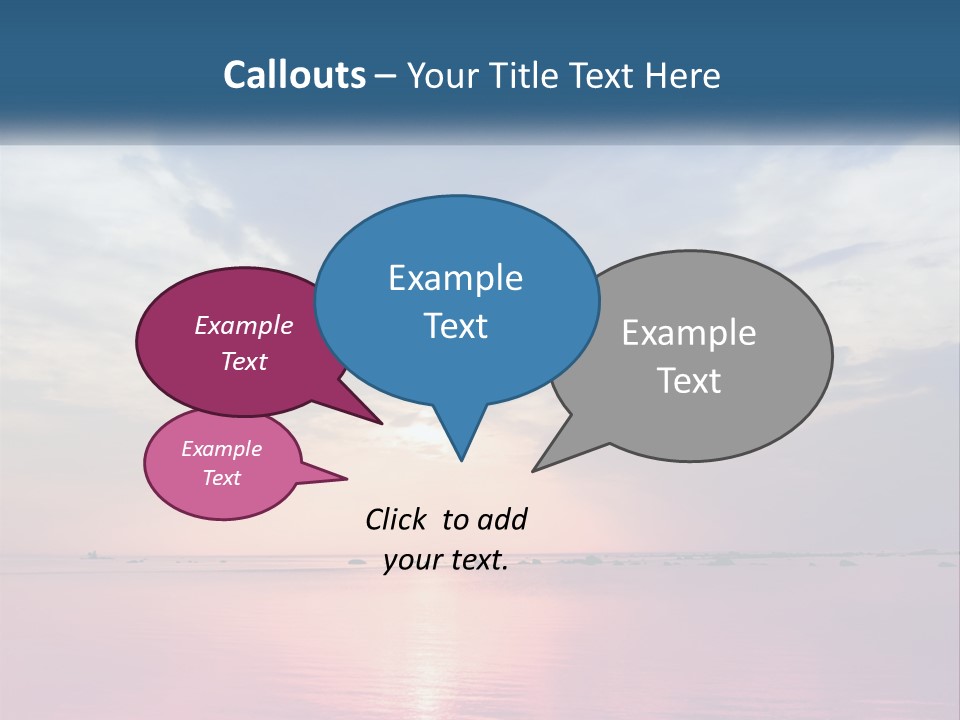Color Nature Night PowerPoint Template