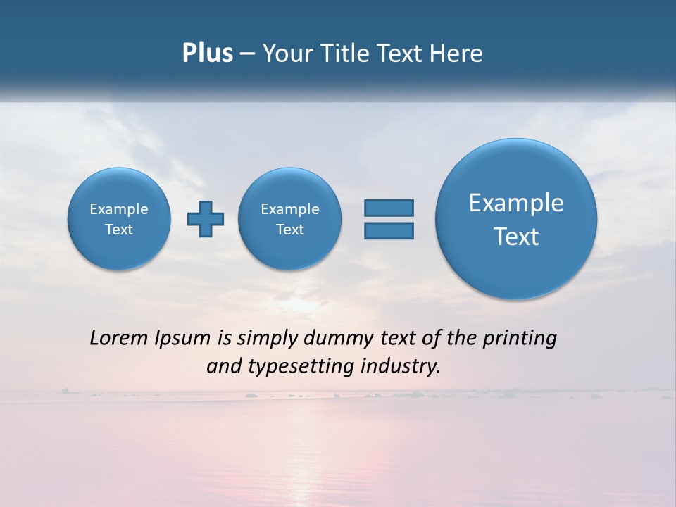 Color Nature Night PowerPoint Template
