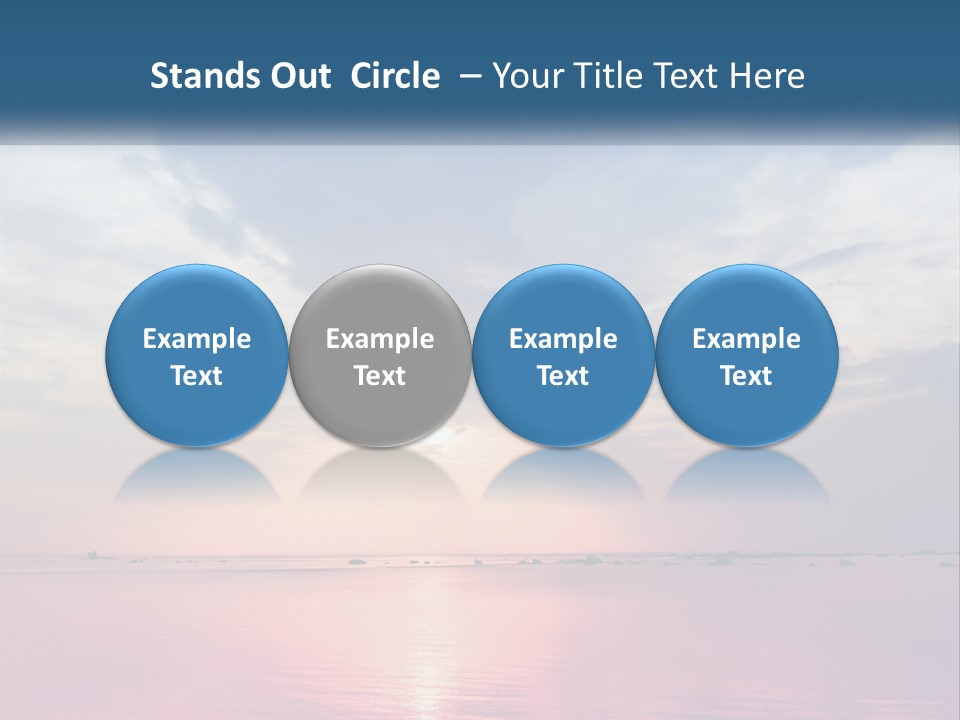 Color Nature Night PowerPoint Template