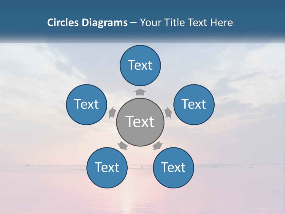 Color Nature Night PowerPoint Template