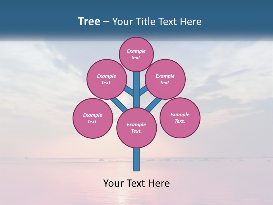 Color Nature Night PowerPoint Template