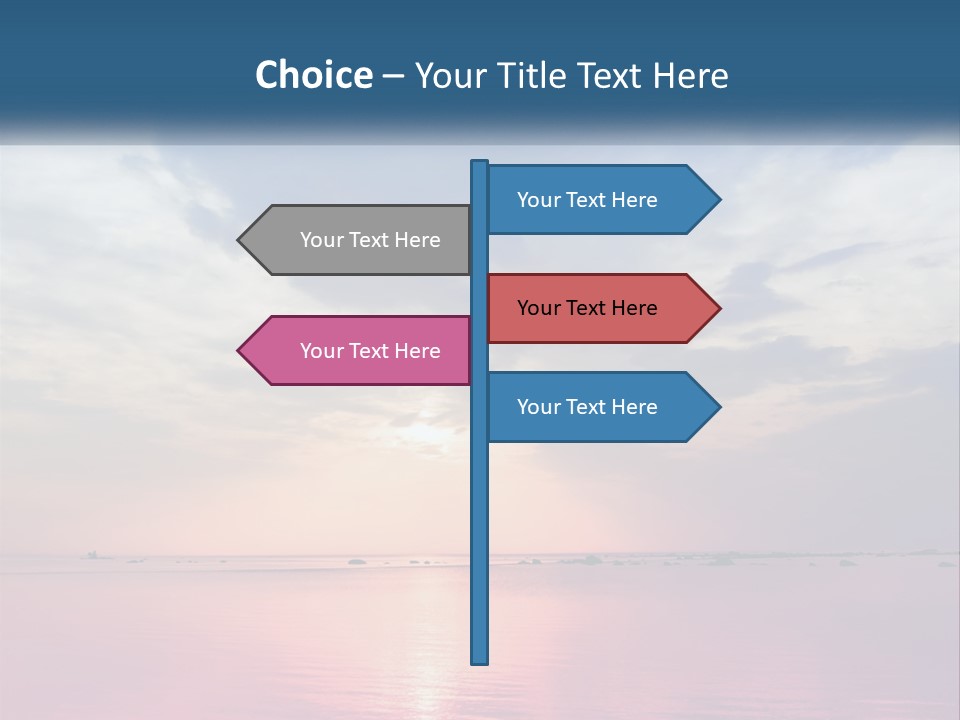 Color Nature Night PowerPoint Template