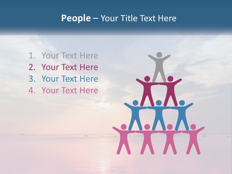 Color Nature Night PowerPoint Template