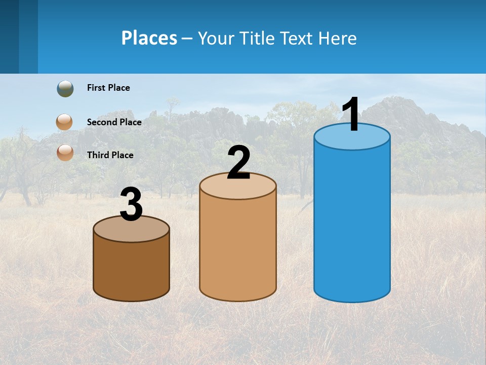 Ranch Outback Sky PowerPoint Template