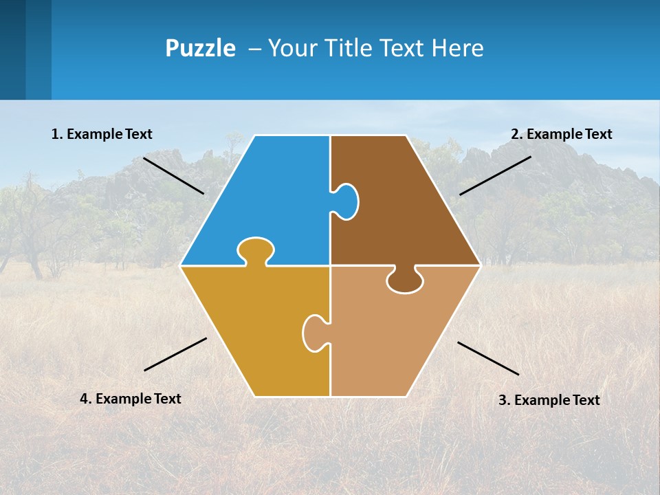 Ranch Outback Sky PowerPoint Template