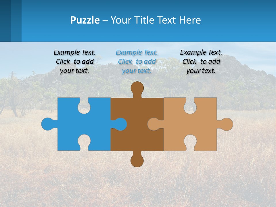 Ranch Outback Sky PowerPoint Template