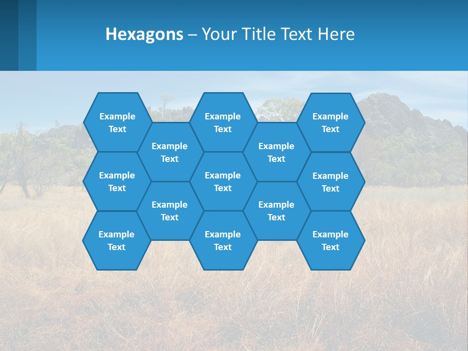 Ranch Outback Sky PowerPoint Template