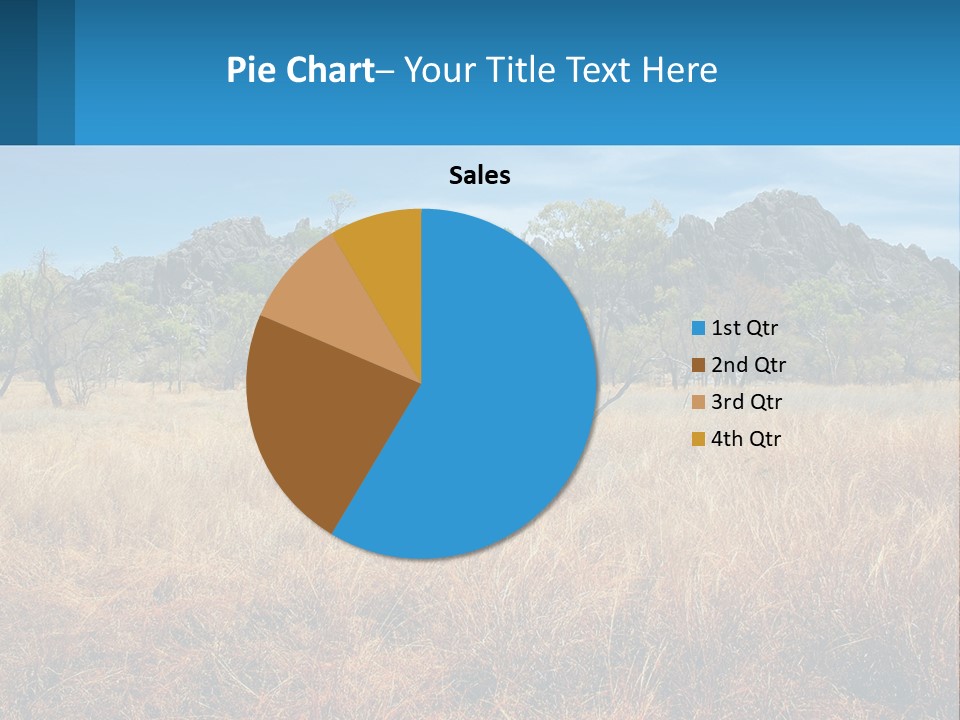 Ranch Outback Sky PowerPoint Template