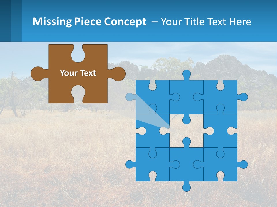 Ranch Outback Sky PowerPoint Template