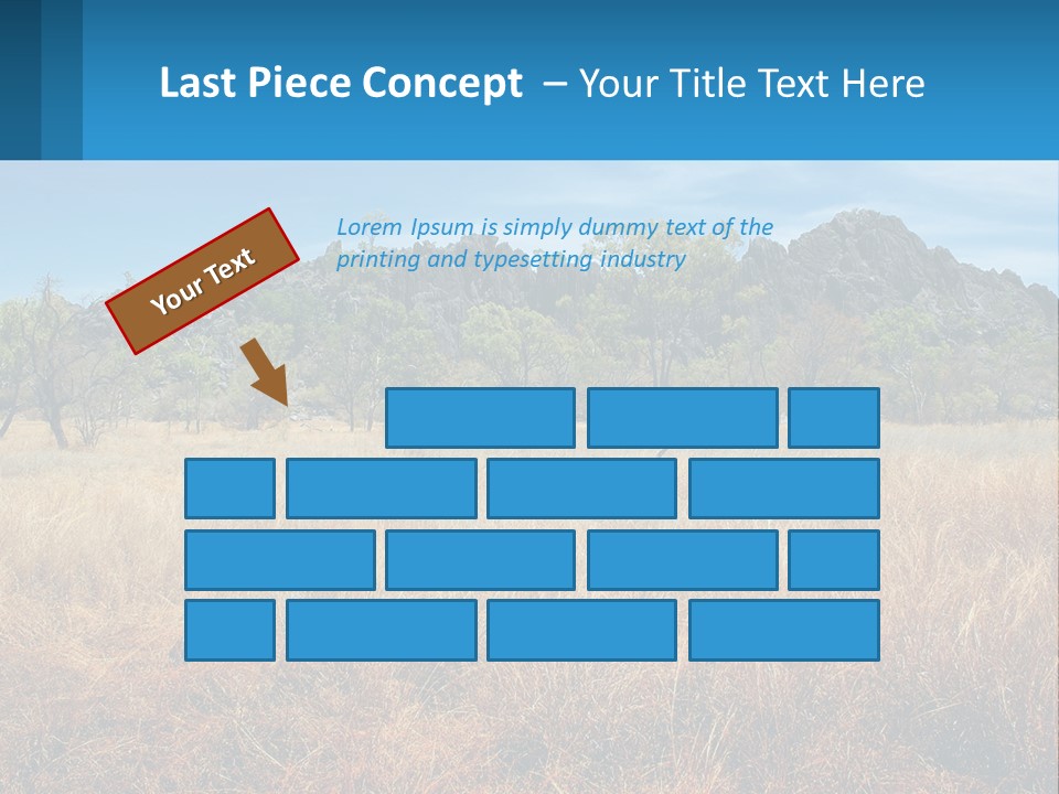 Ranch Outback Sky PowerPoint Template