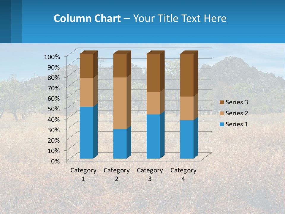 Ranch Outback Sky PowerPoint Template
