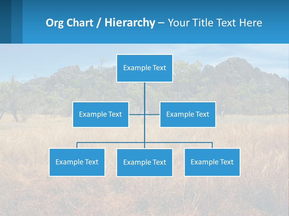 Ranch Outback Sky PowerPoint Template