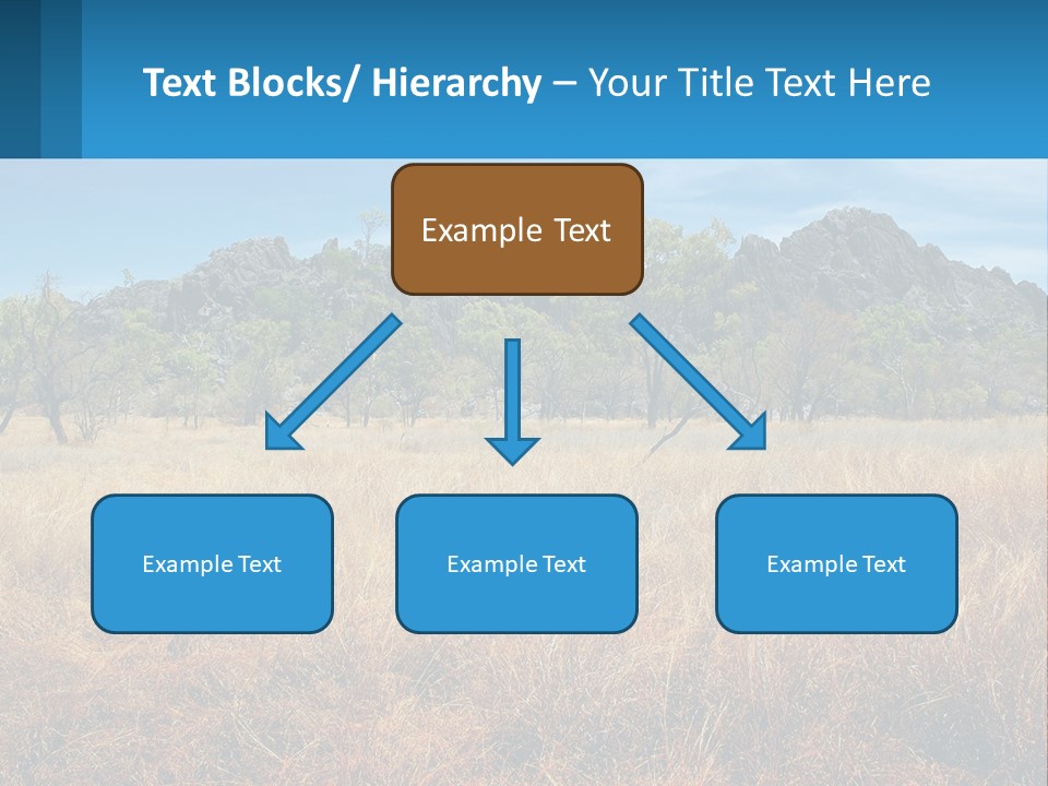 Ranch Outback Sky PowerPoint Template