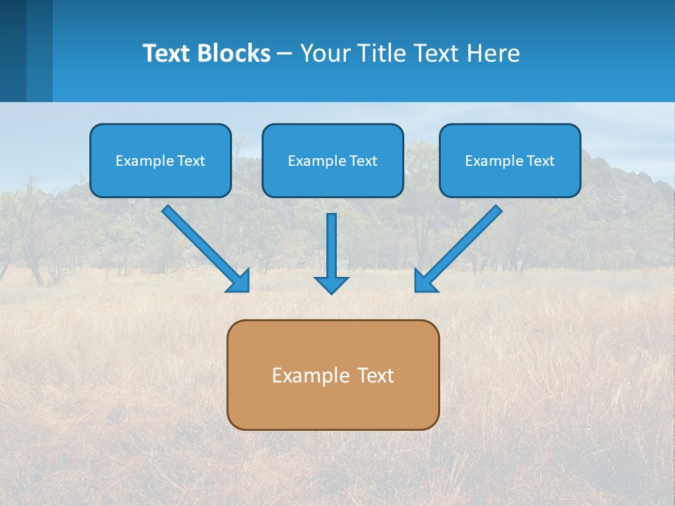 Ranch Outback Sky PowerPoint Template