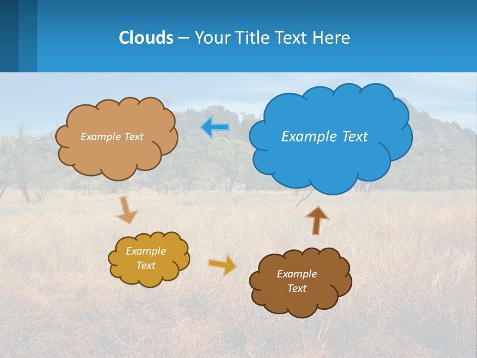 Ranch Outback Sky PowerPoint Template