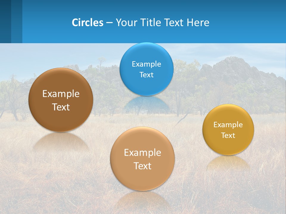 Ranch Outback Sky PowerPoint Template